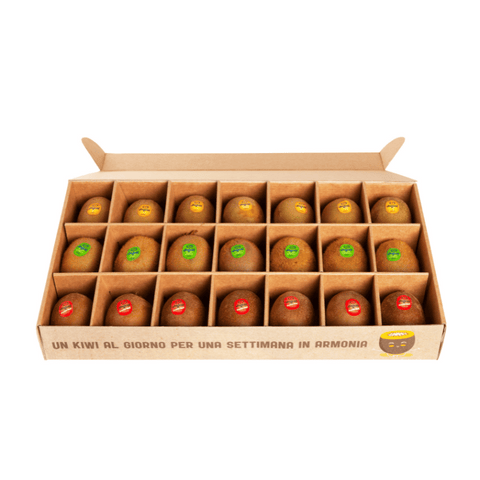 CHRISTMAS BOX LARGE 21 KIWI (GIALLO + ROSSO + VERDE)